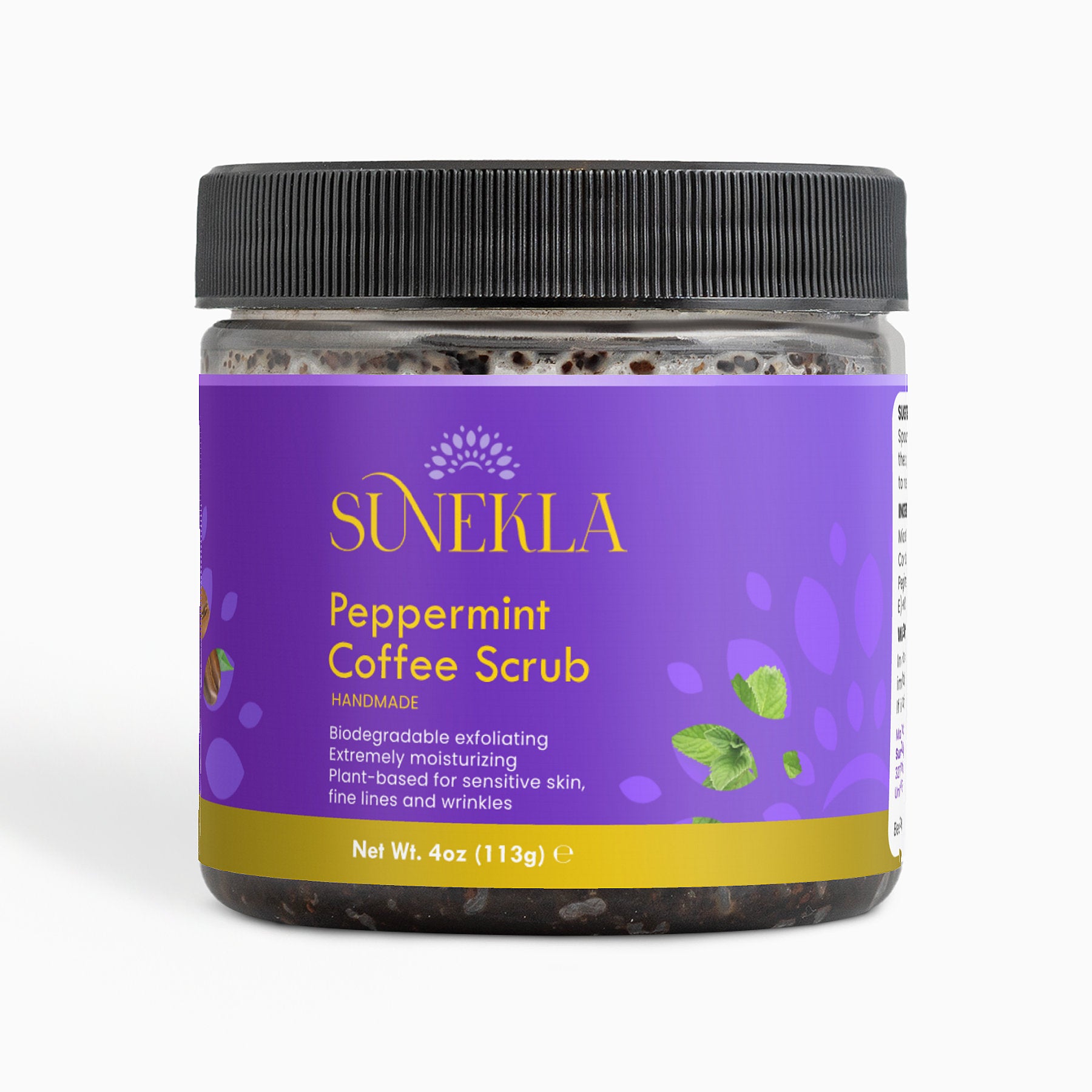 Peppermint Coffee Scrub